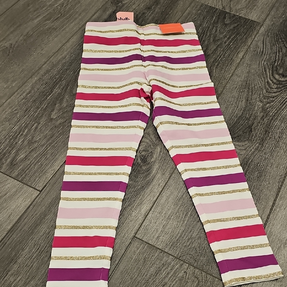 Colorful Striped Kids Leggings